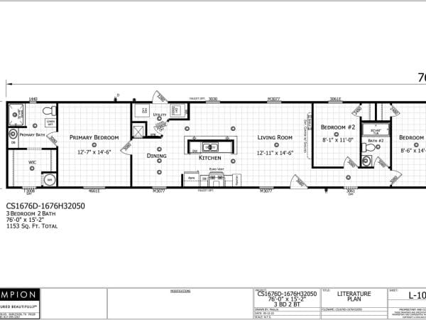 CS1676D Floorplan