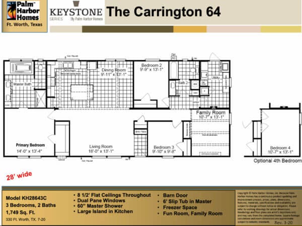 KH28643C Carrington
